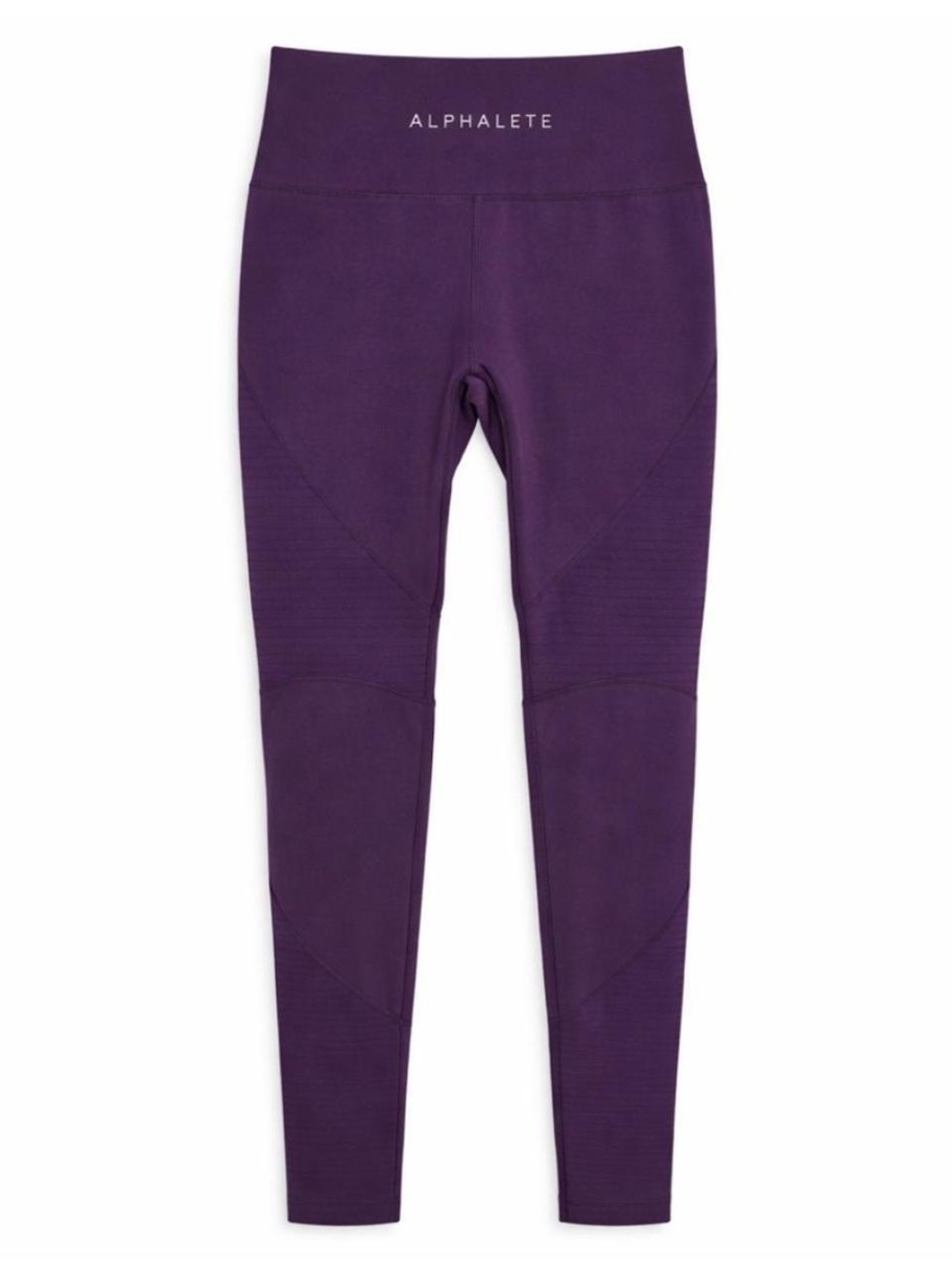 Alphalete Purple OG Revival Moto Panel Compression Leggings Size S